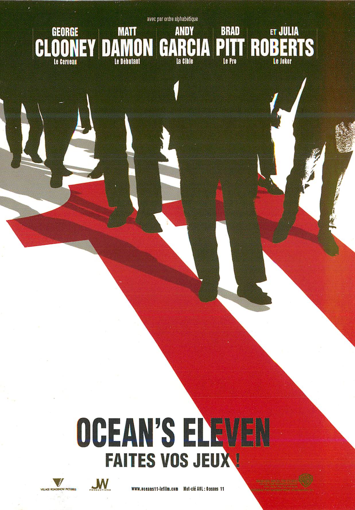 CPM Oceans eleven Cinema George Clooney Matt Damon Andy Garcia Brad Pitt Julia Roberts